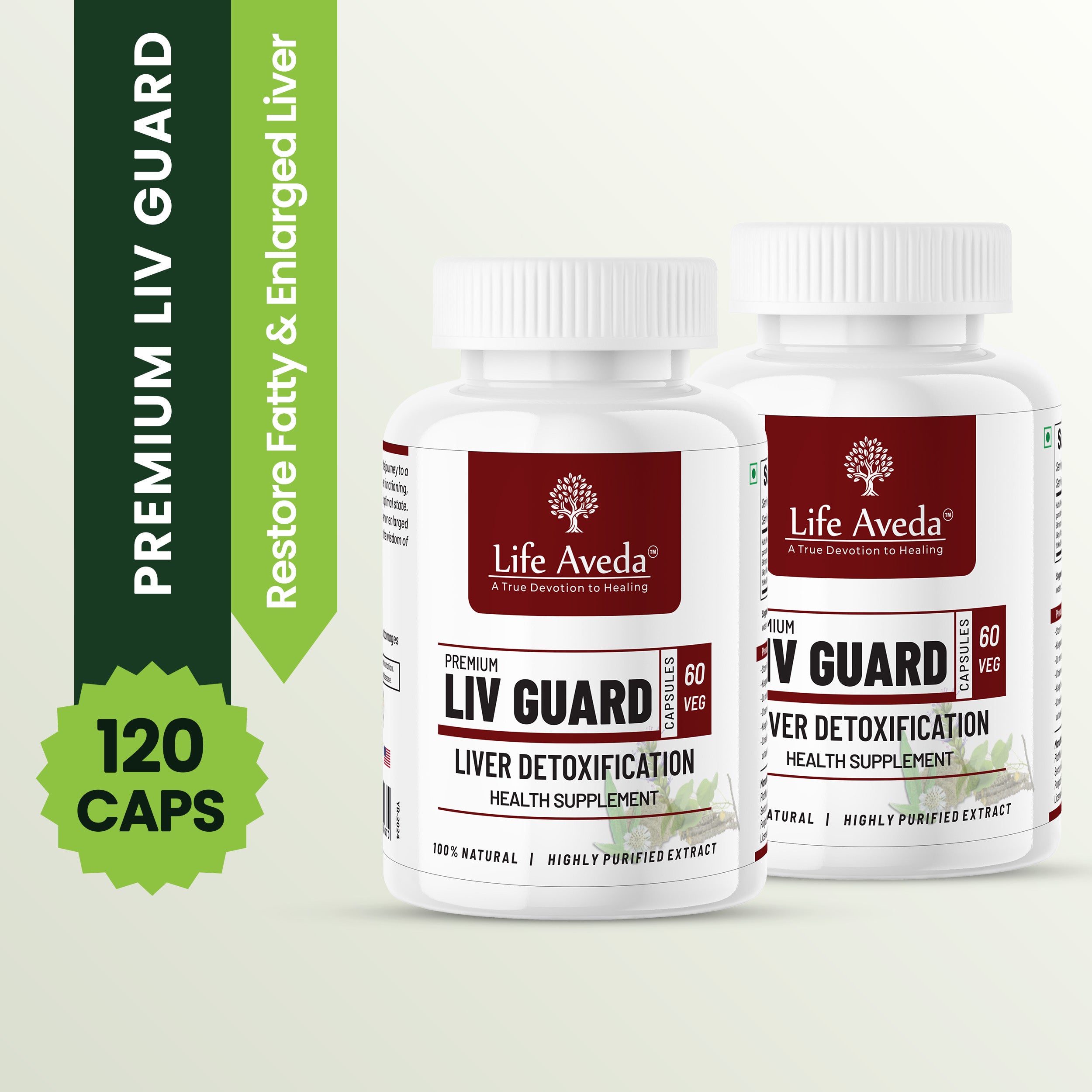 Best Fatty Liver Detox Capsules - Premium Liv Guard Capsules