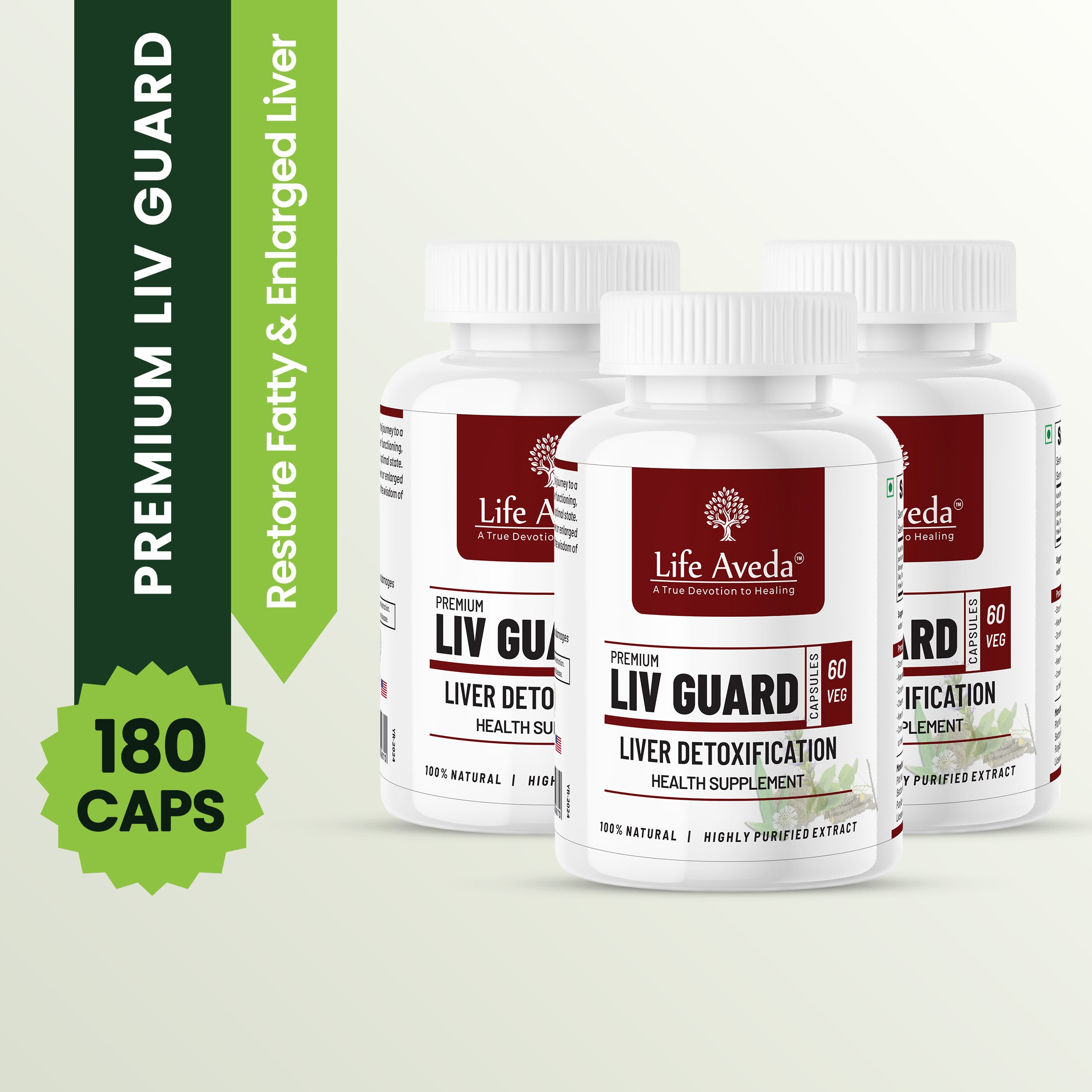 Best Fatty Liver Detox Capsules - Premium Liv Guard Capsules