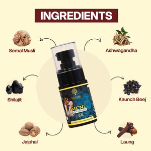 Ayurvedic Massage Oil for Men – Strength, Stamina & Stress Relief in Every Drop