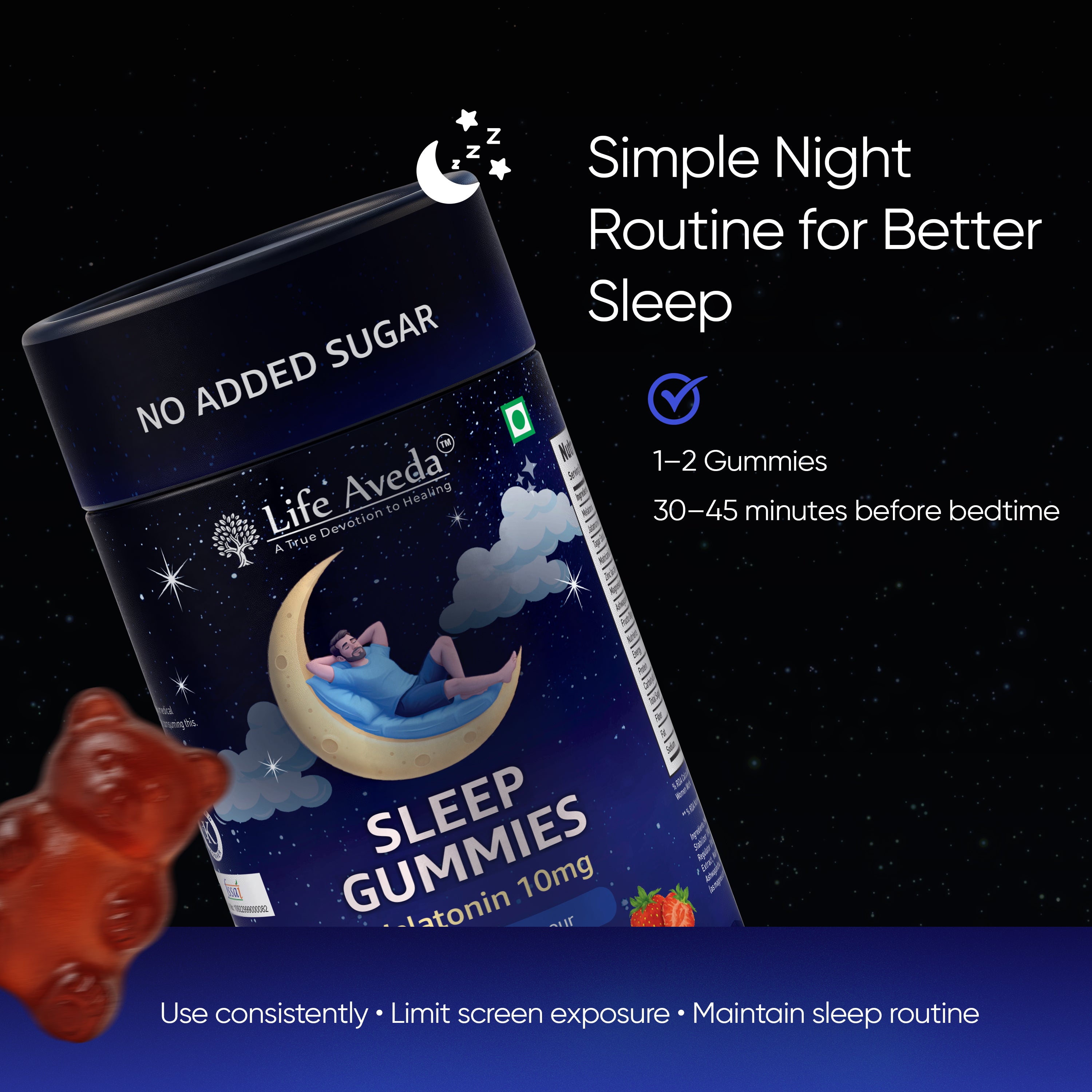 Sleep Gummies – Natural Support for Deep & Restful Sleep
