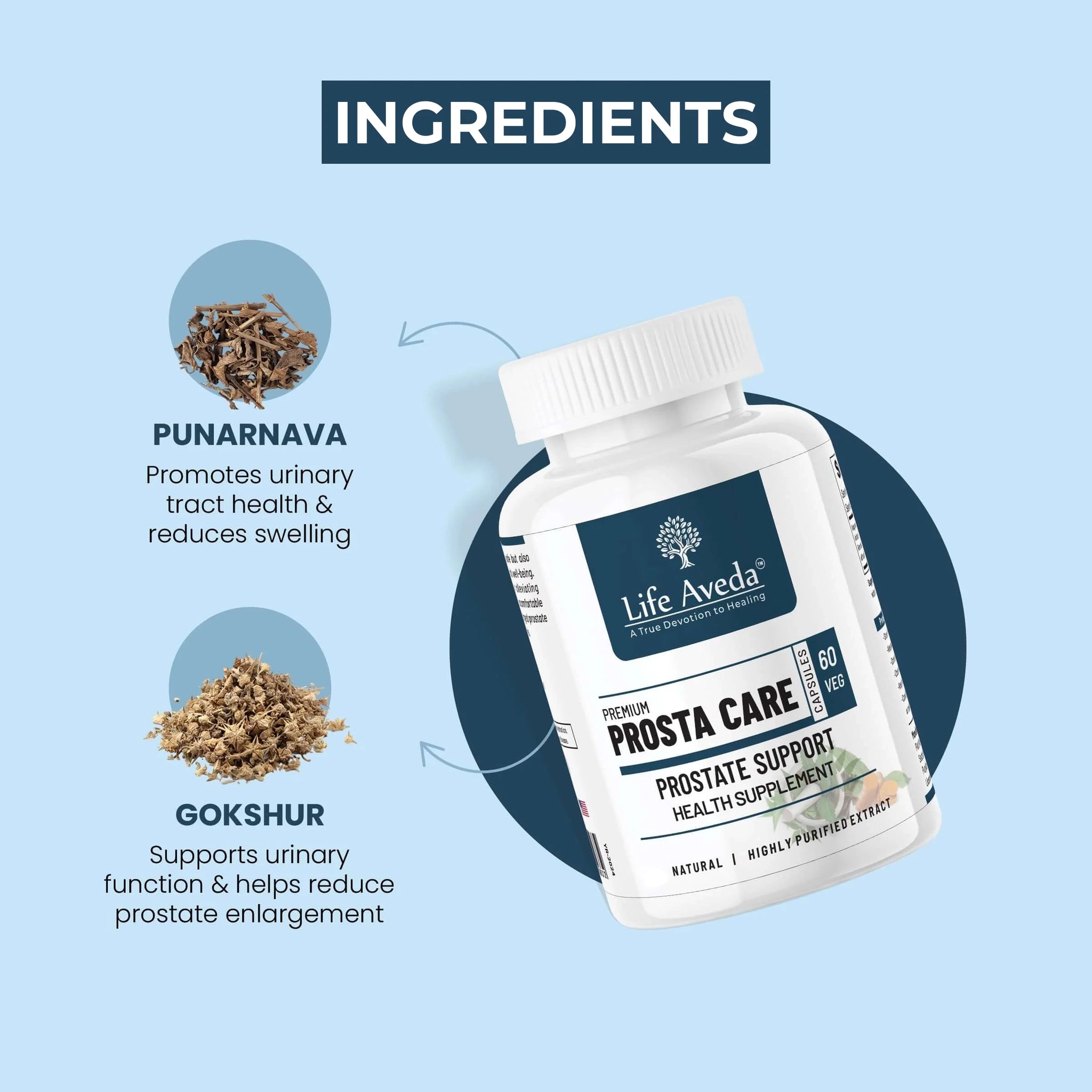 Premium Prosta Care – Ayurvedic Supplement for Prostate & Urinary Well ...