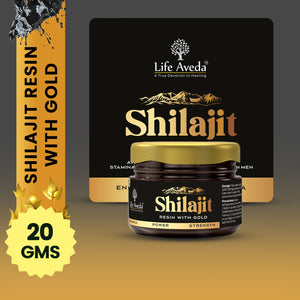 Shilajit Resin with Gold