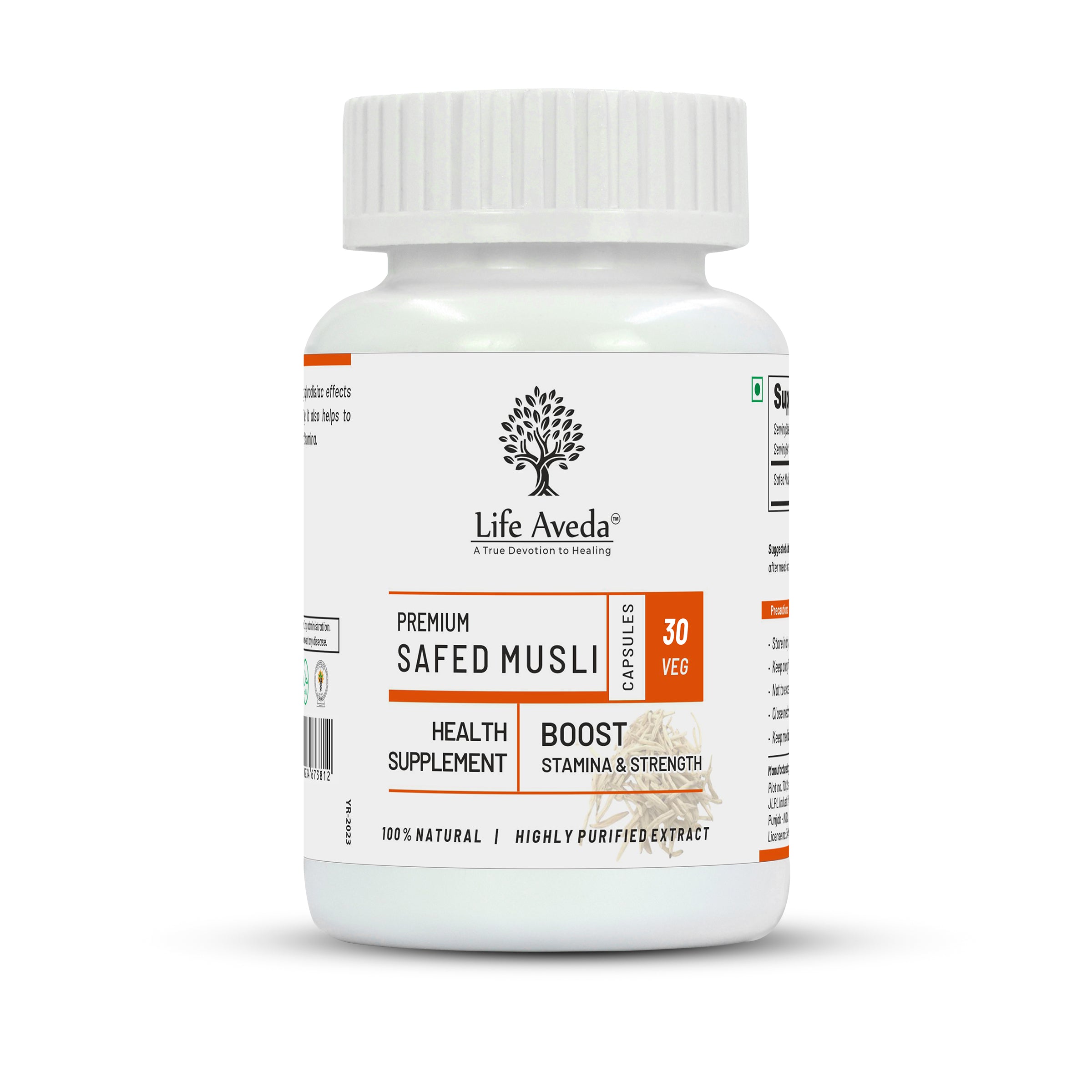 Safed Musli Capsules – Enhance Stamina & Vitality Naturally