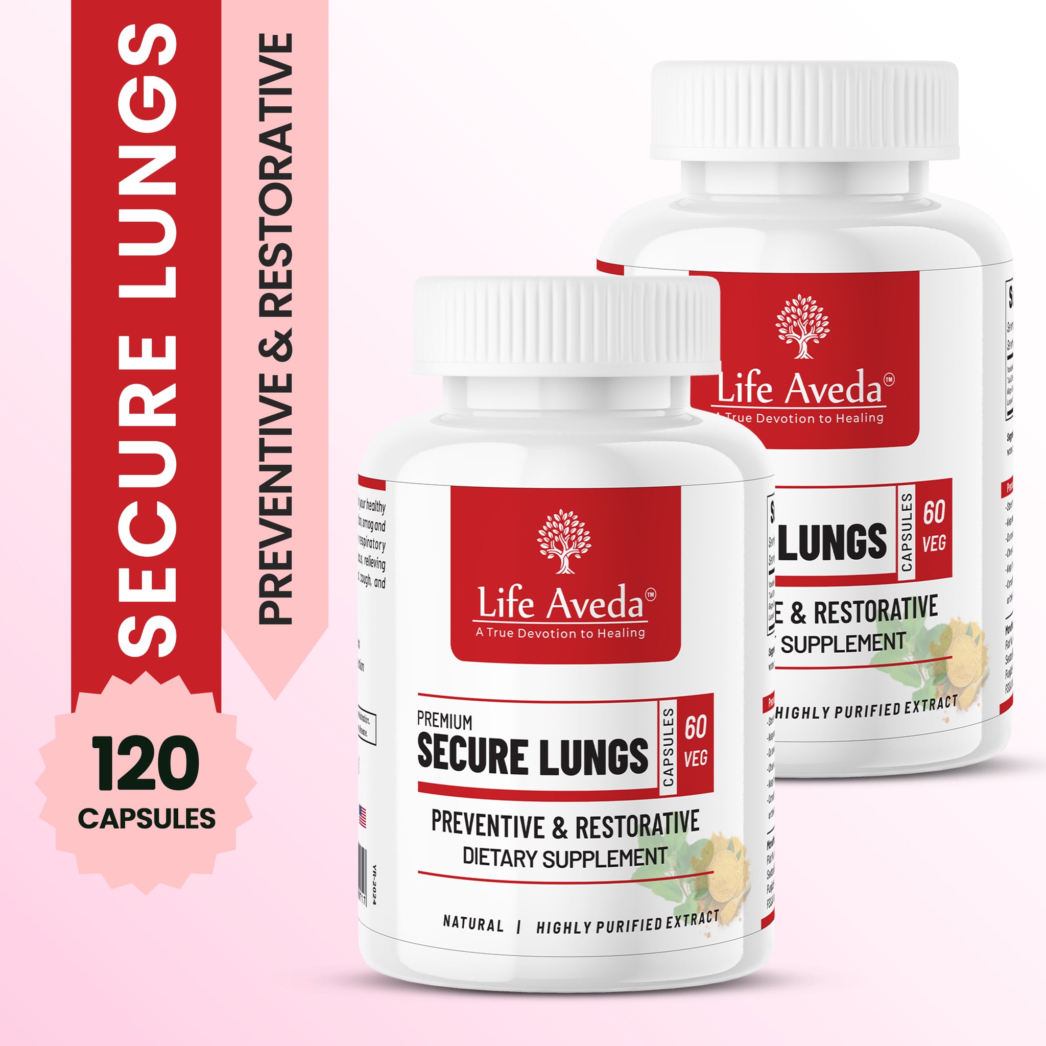 Secure Lungs – Ayurvedic Support for Healthy Breathing