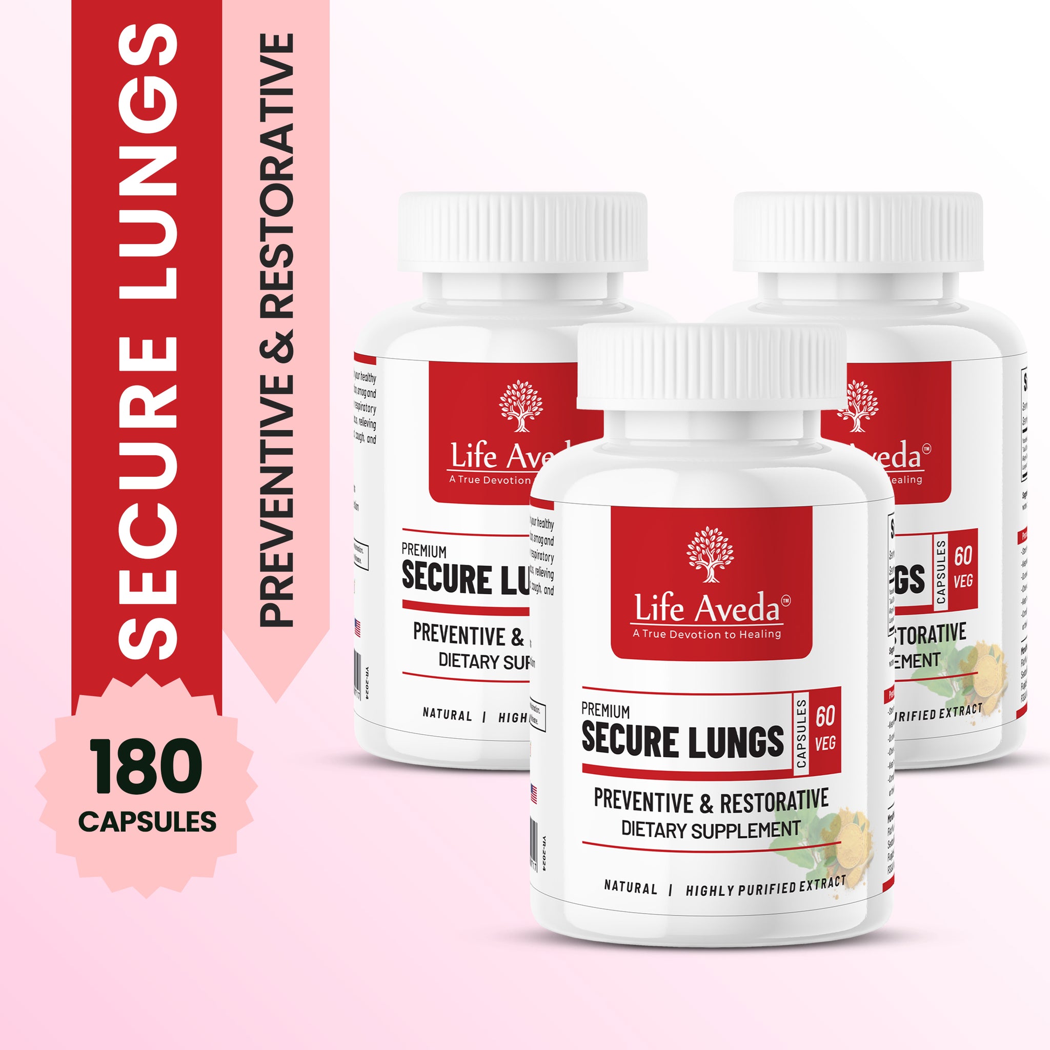 Secure Lungs – Ayurvedic Support for Healthy Breathing