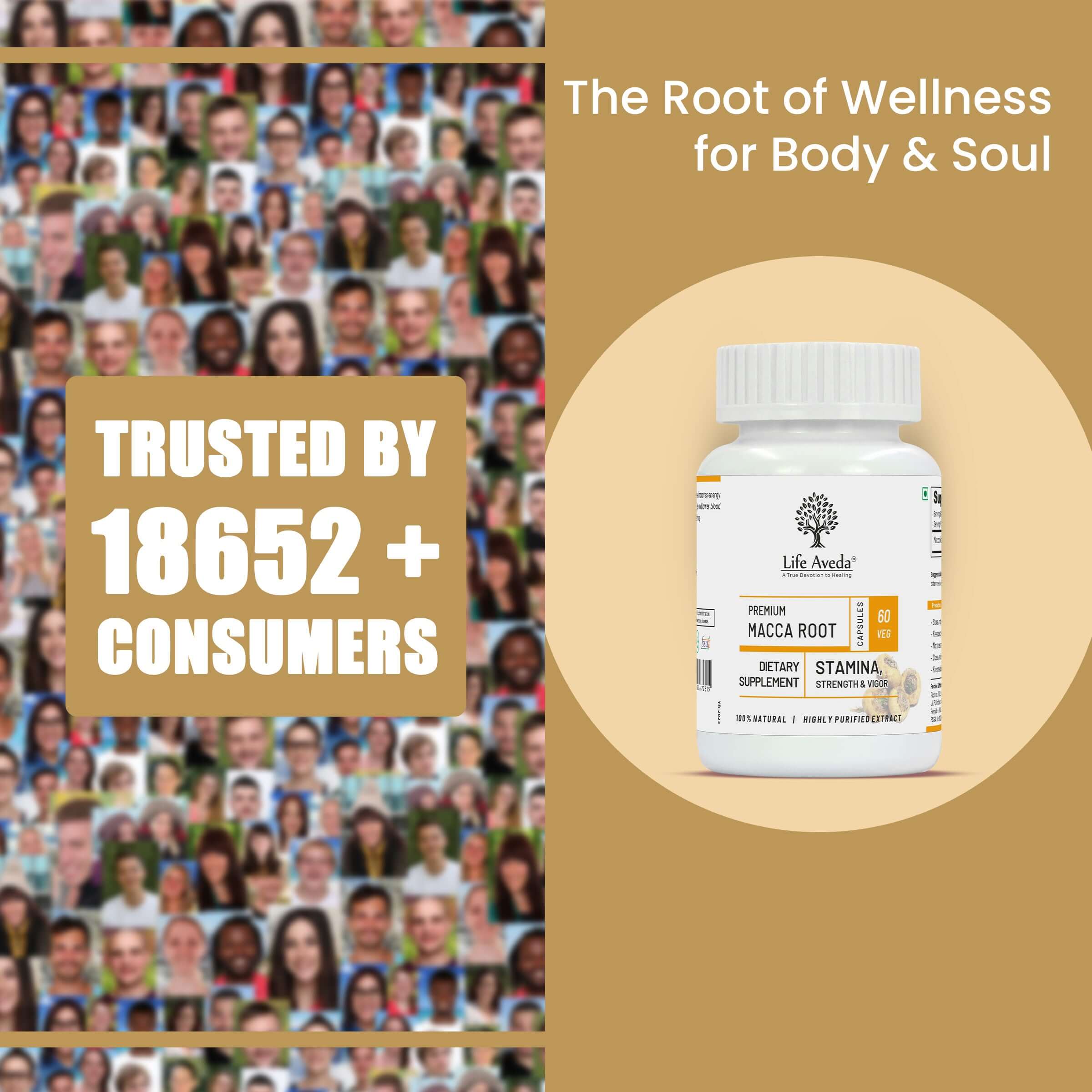 Trusted By Consumers Premium Macca Root Capsule