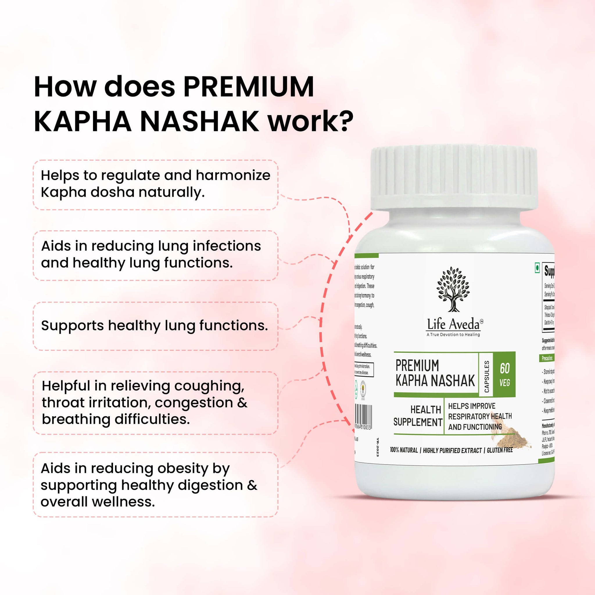 Life Aveda Premium Kapha Nashak Benefits