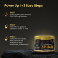 Steps to take shilajit resin - Life Aveda 