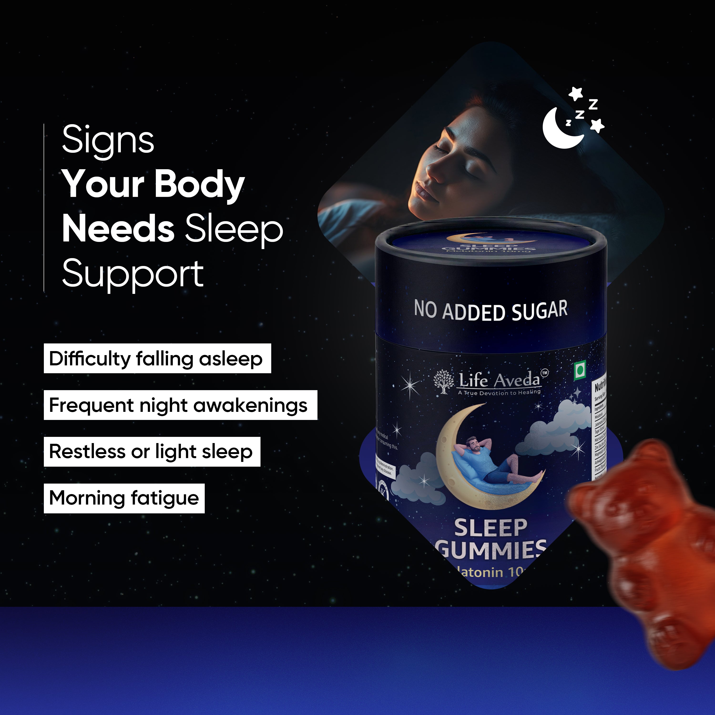Sleep Gummies – Natural Support for Deep & Restful Sleep