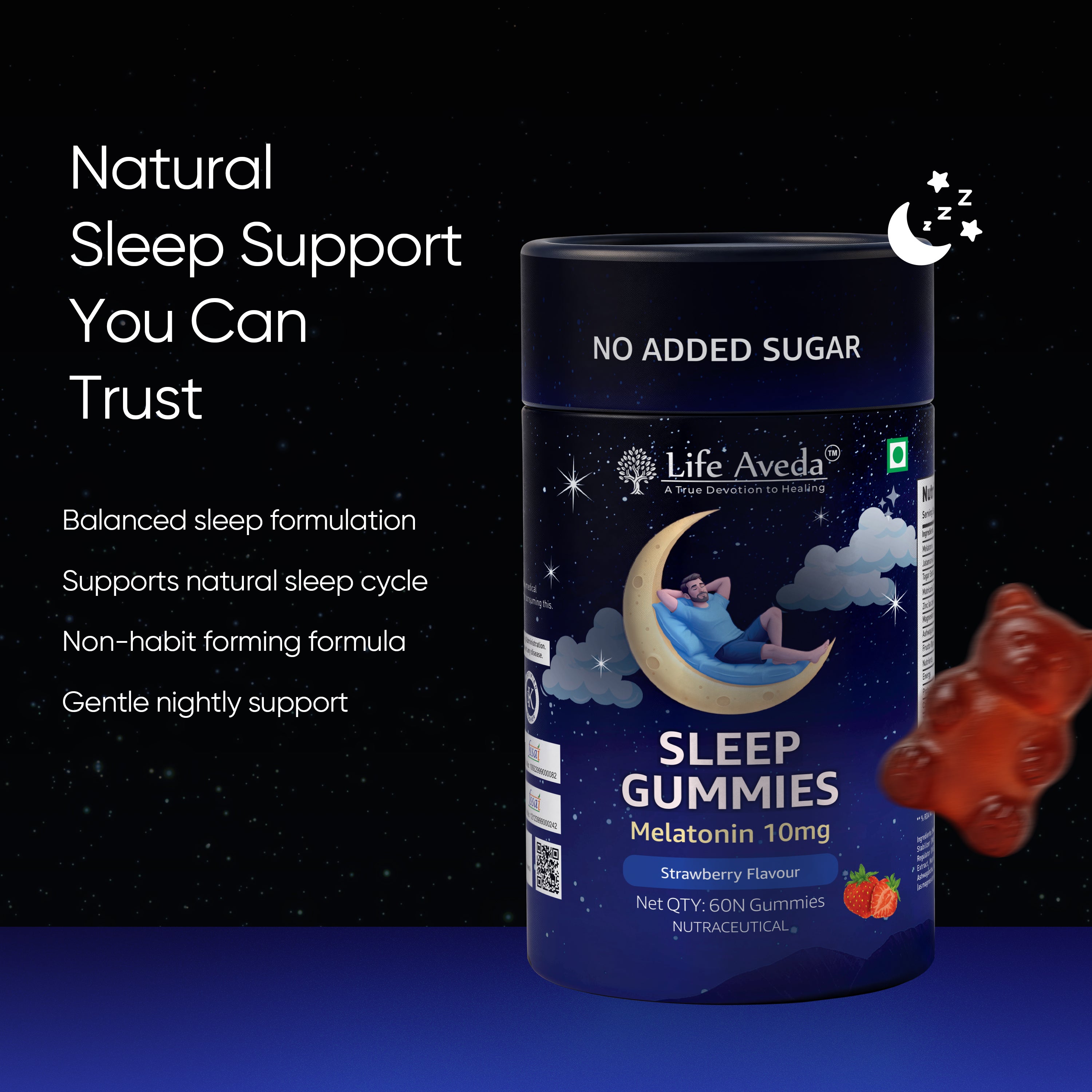 Sleep Gummies – Natural Support for Deep & Restful Sleep