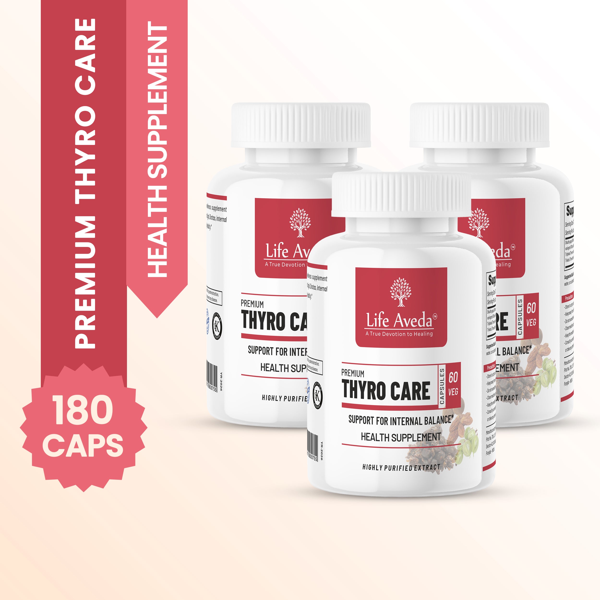 Premium Thyro Care - Ayurvedic Support for Daily Wellness & Metabolic Wellbeing
