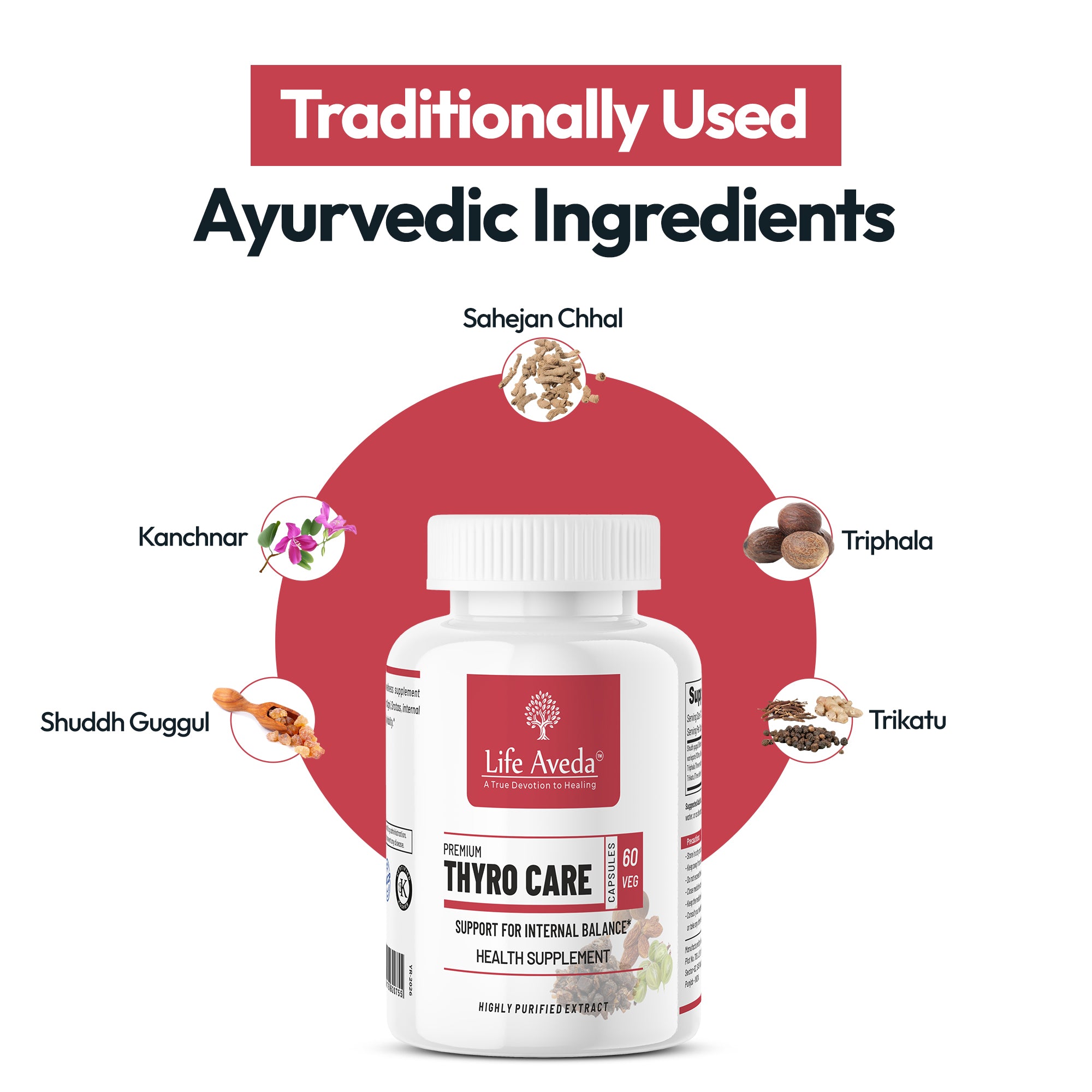 Premium Thyro Care - Ayurvedic Support for Daily Wellness & Metabolic Wellbeing