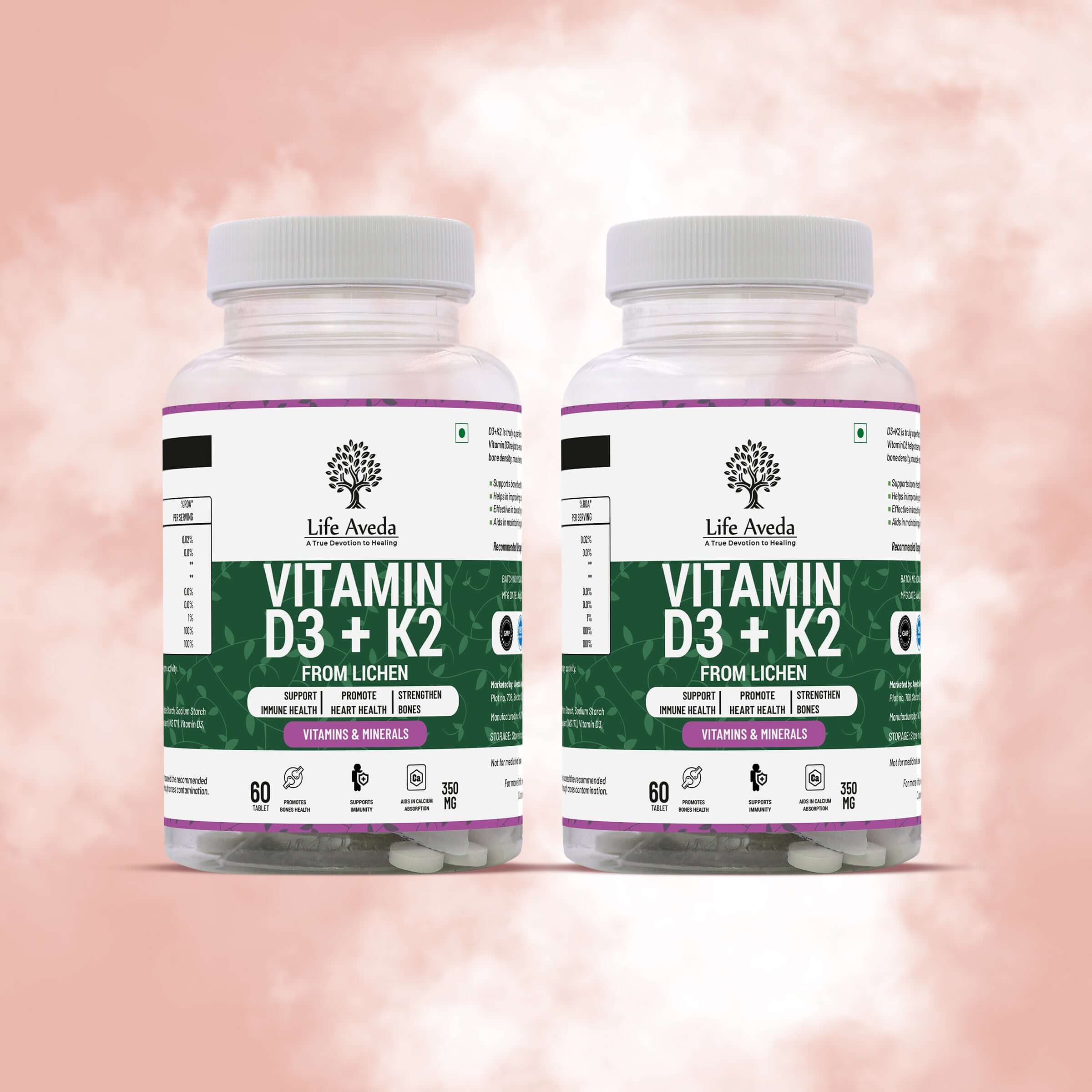 Vitamin D3+K2 Tablets