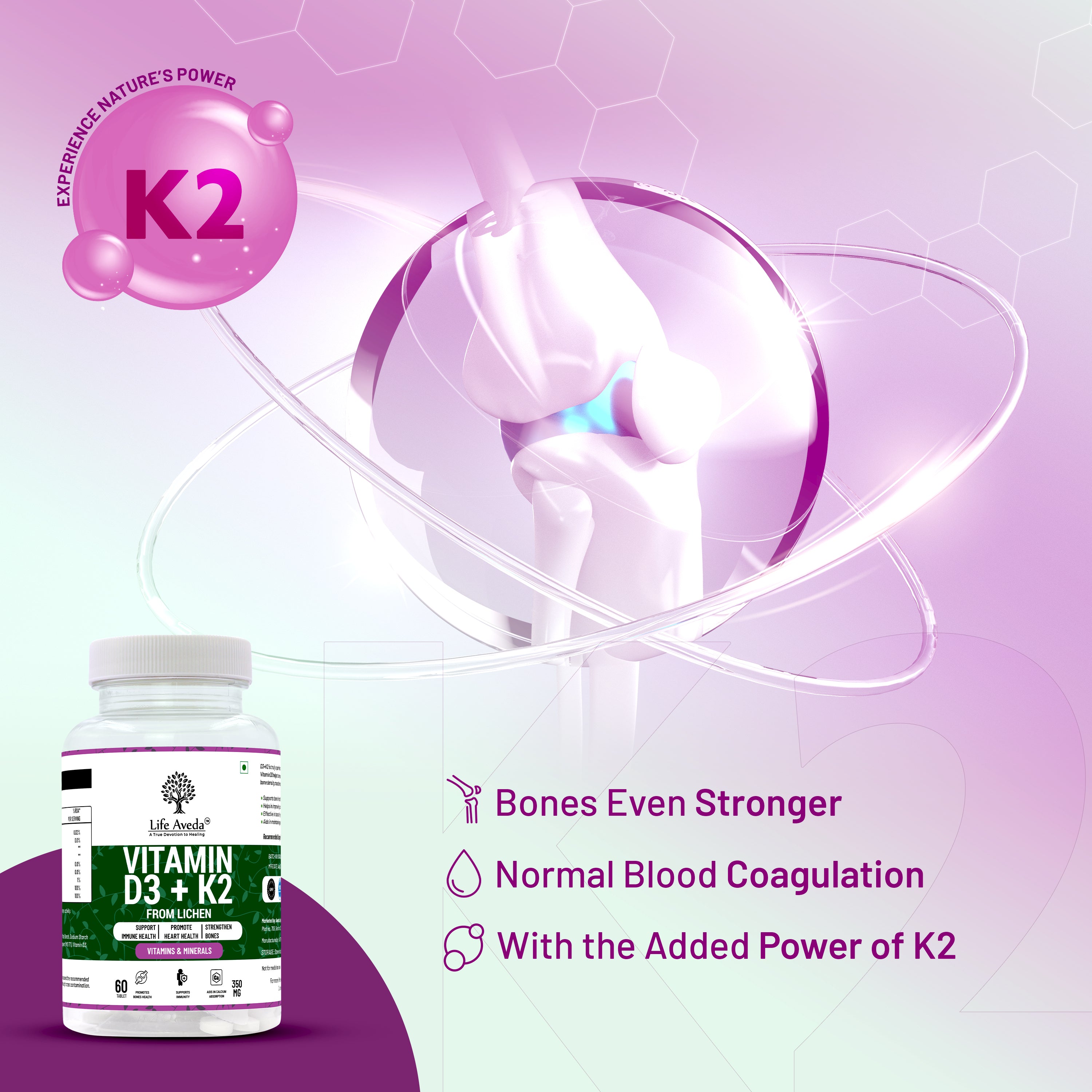 Vitamin D3+K2 Tablets