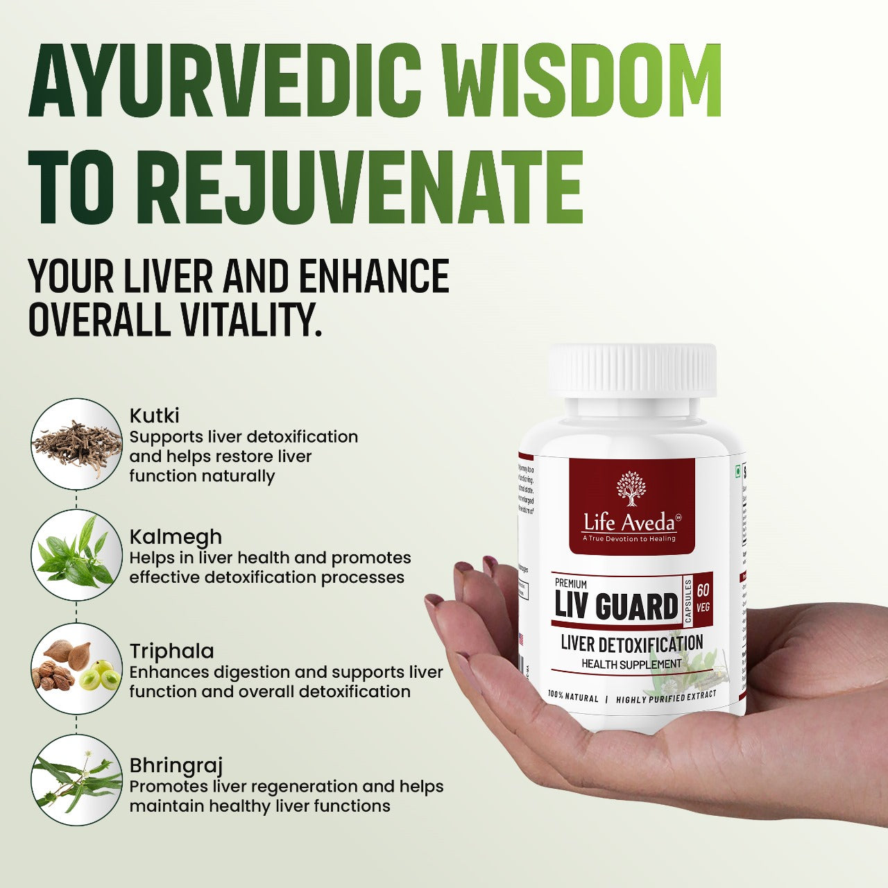 Best Fatty Liver Detox Capsules - Premium Liv Guard Capsules