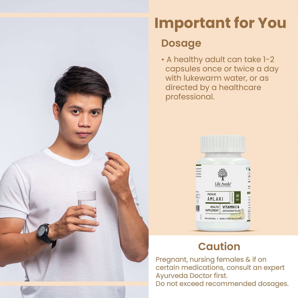 How to Use Life Aveda Premium Amlaki Capsule Capsule Health