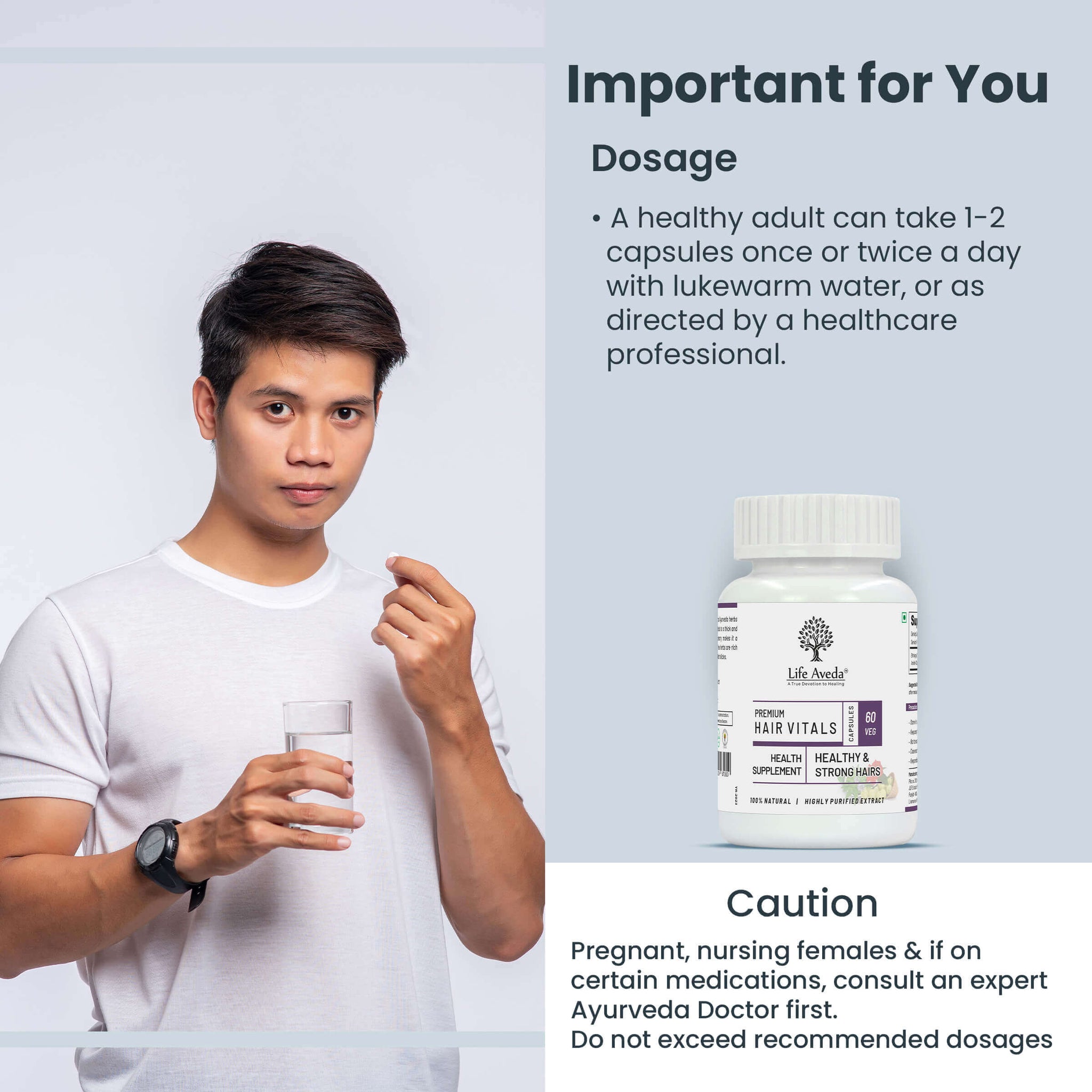 How to Use Premium Hair Vitals Capsules