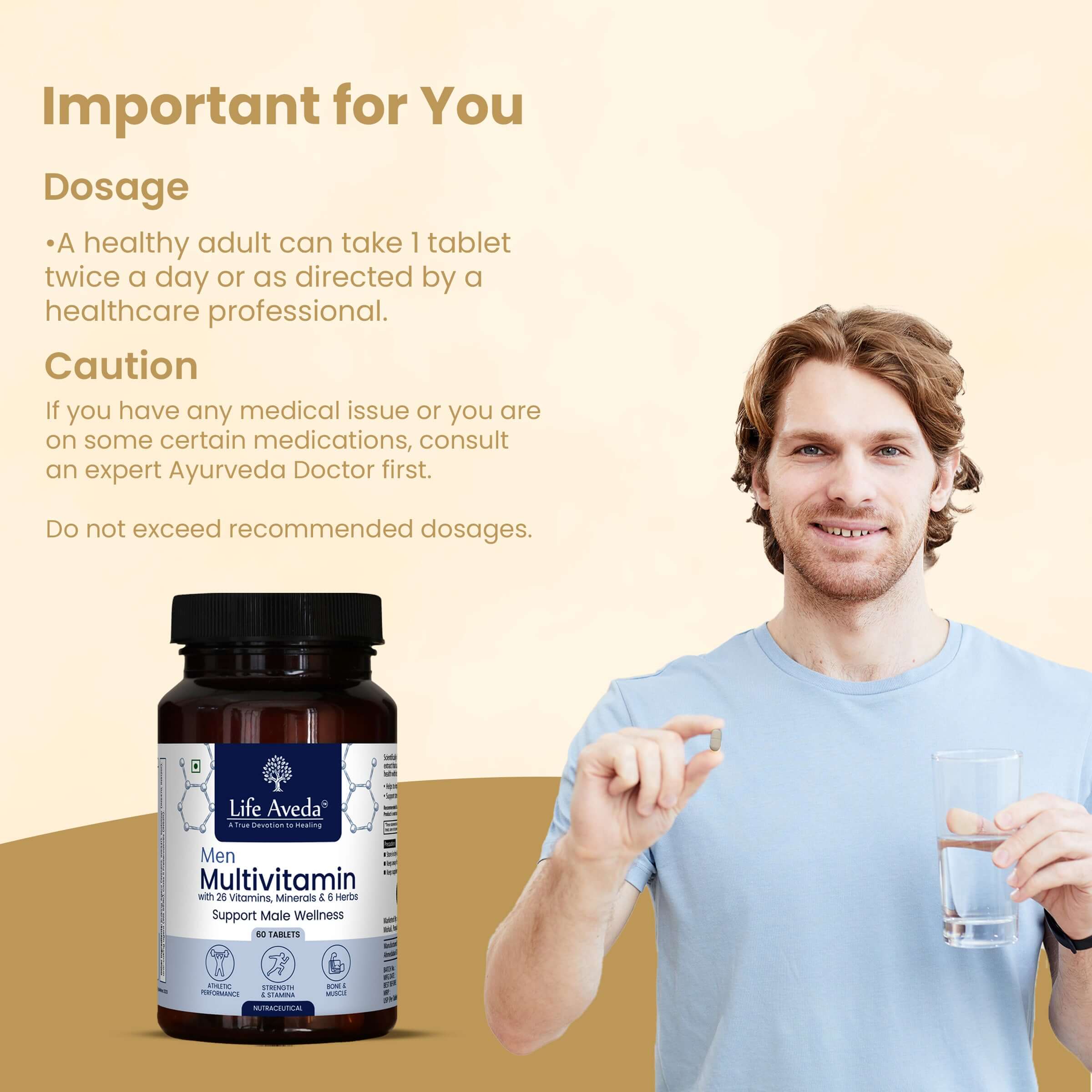 How to Use Men Multivitamin Capsule