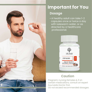 How to Use Stop Blood Capsule