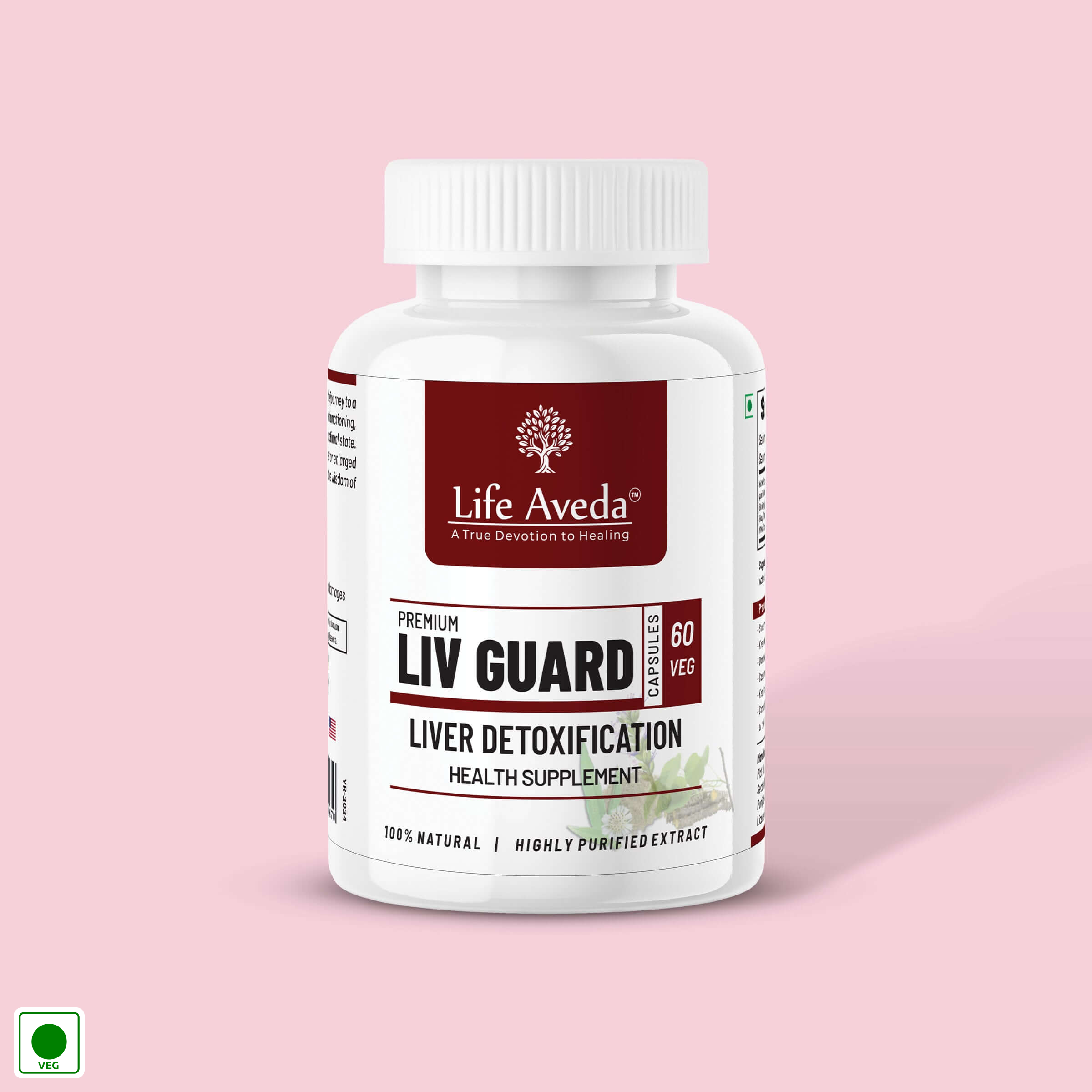 Premium Liv Guard Capsules : Ayurvedic Medicine for Liver Detox