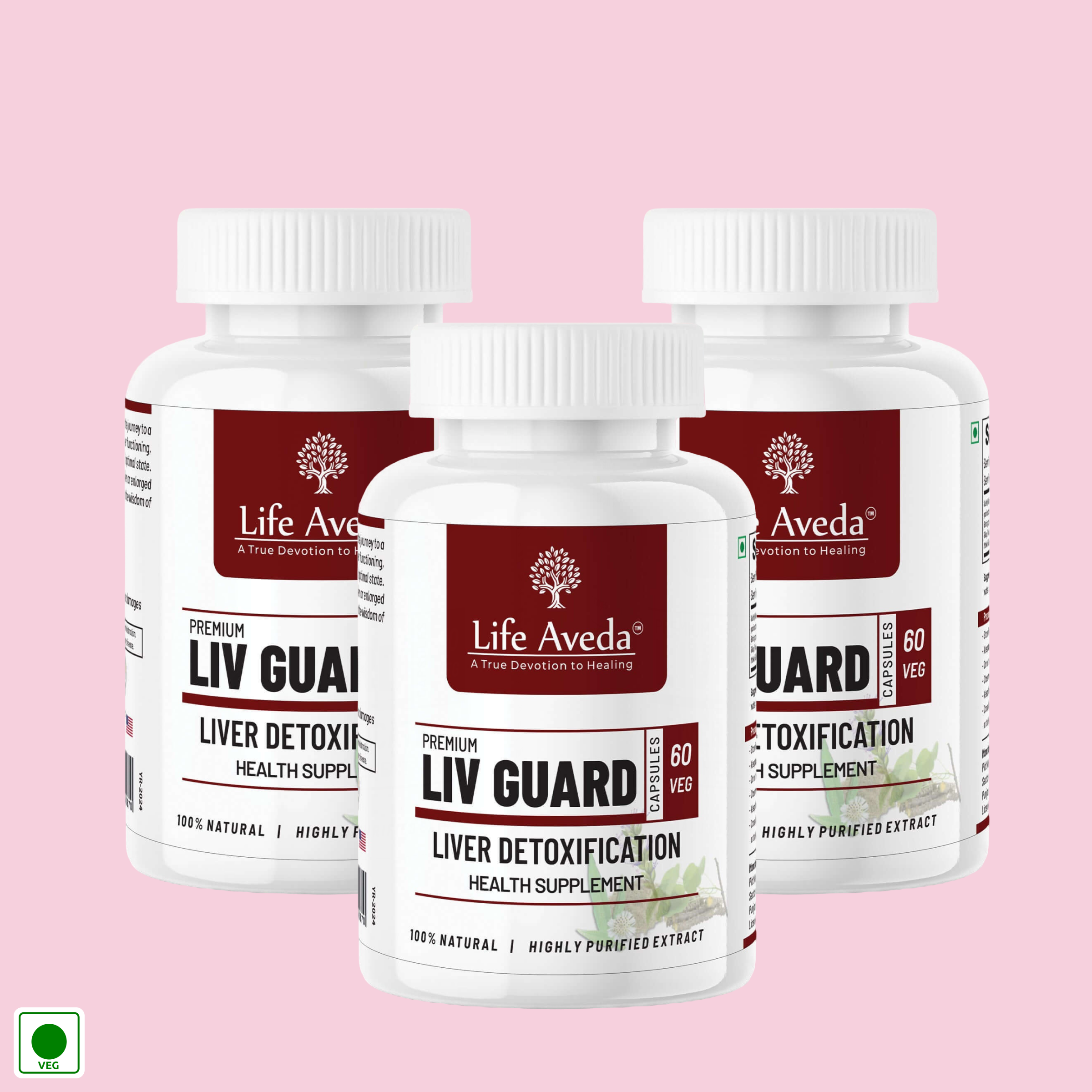 Premium Liv Guard Capsules : Ayurvedic Medicine for Liver Detox