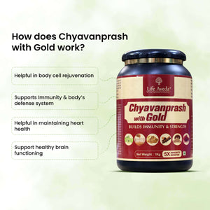 Life Aveda Chyavanprash with Gold Benefits
