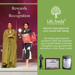 Life Aveda Mystic Leaf Herbal Detox Tea Brand Message