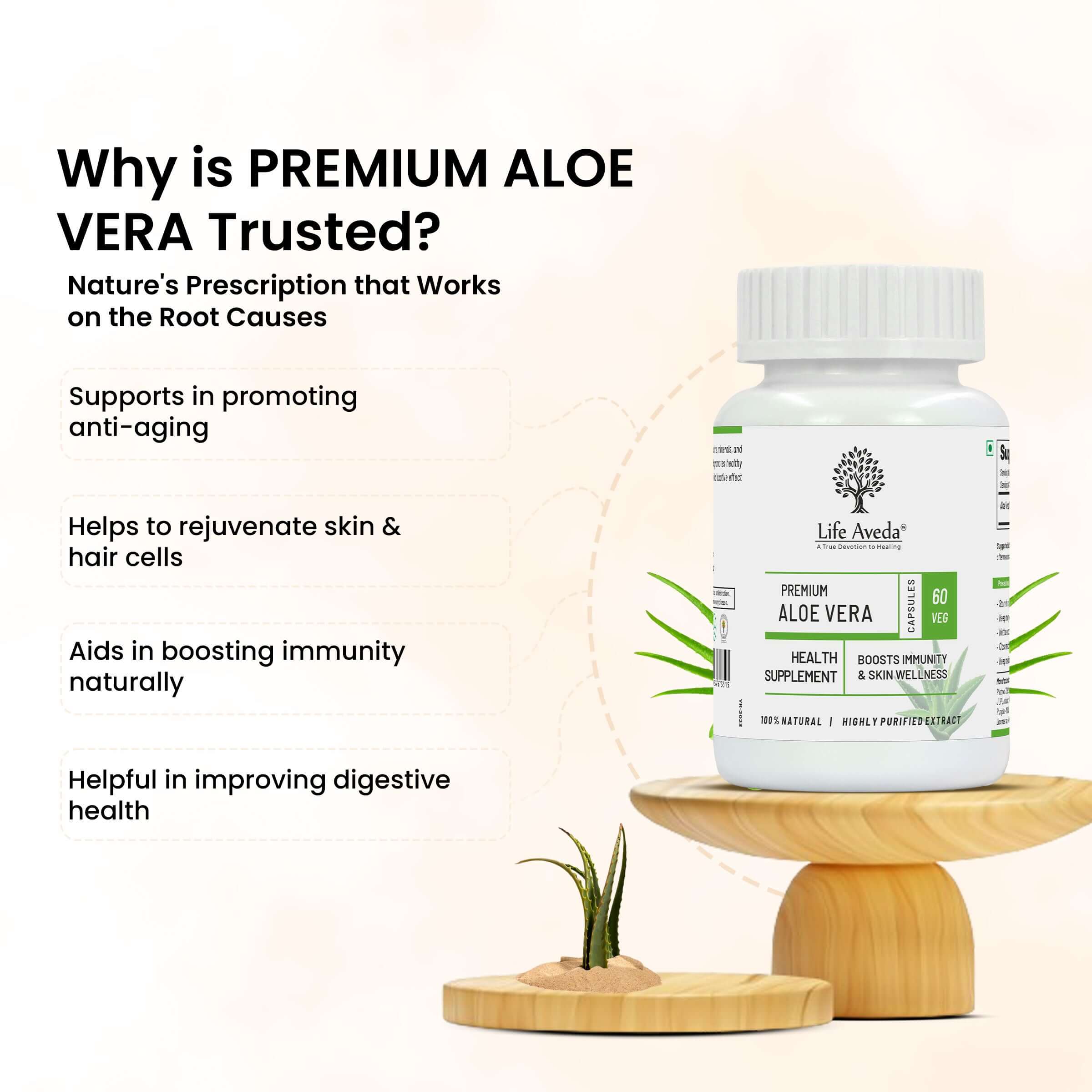 Premium Aloe Vera Capsule