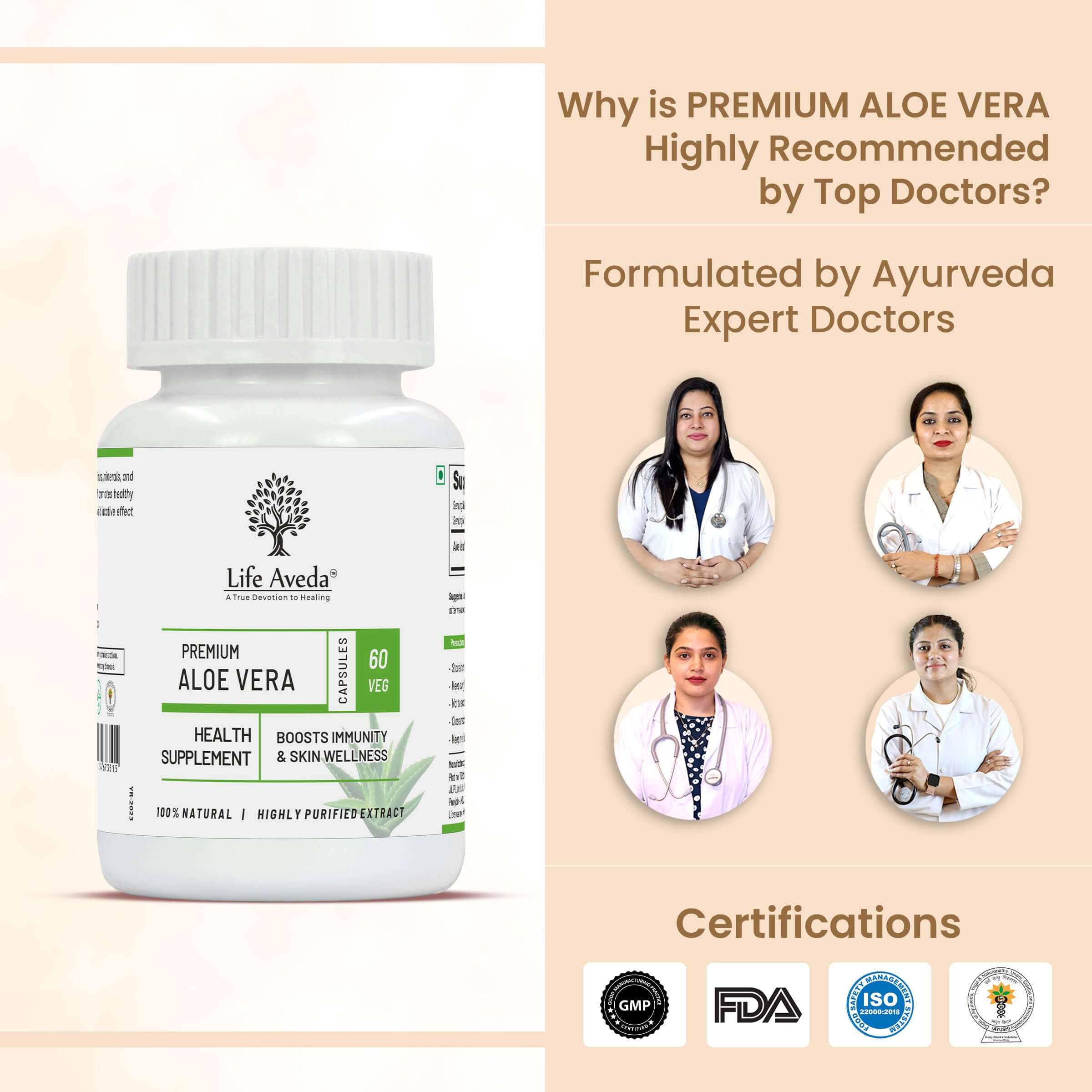 Premium Aloe Vera Capsule