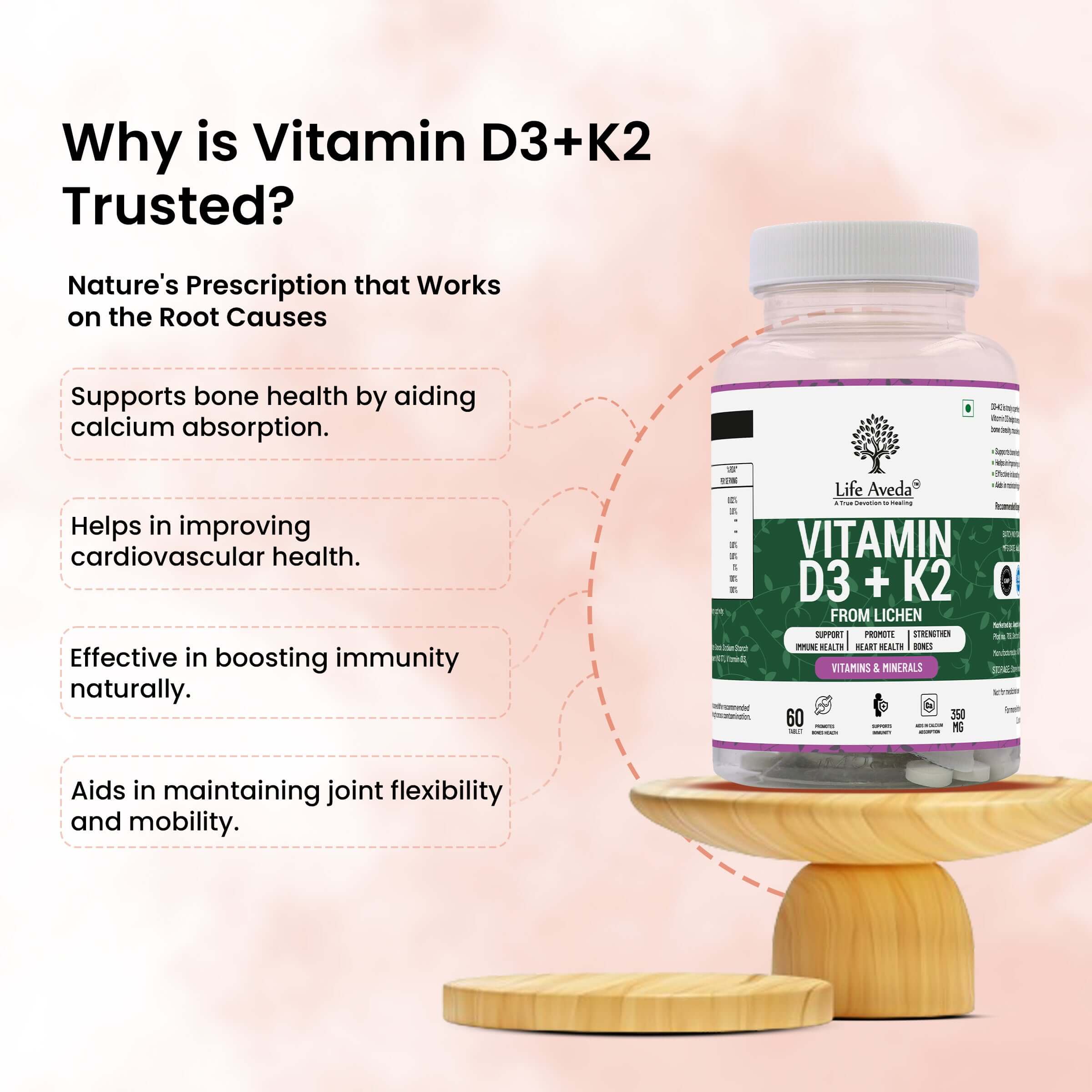 Vitamin D3+K2 Tablets