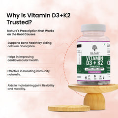 Life Aveda Vitamin D3+K2 Tablets Benefits