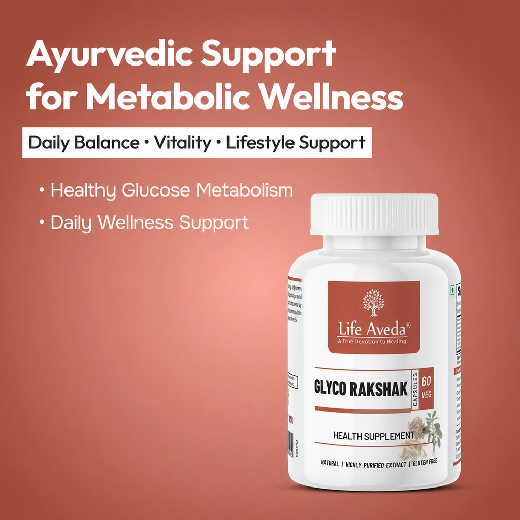 Glyco Rakshak – Ayurvedic Support for Glucose Metabolism, Daily Vitality & Overall Balance