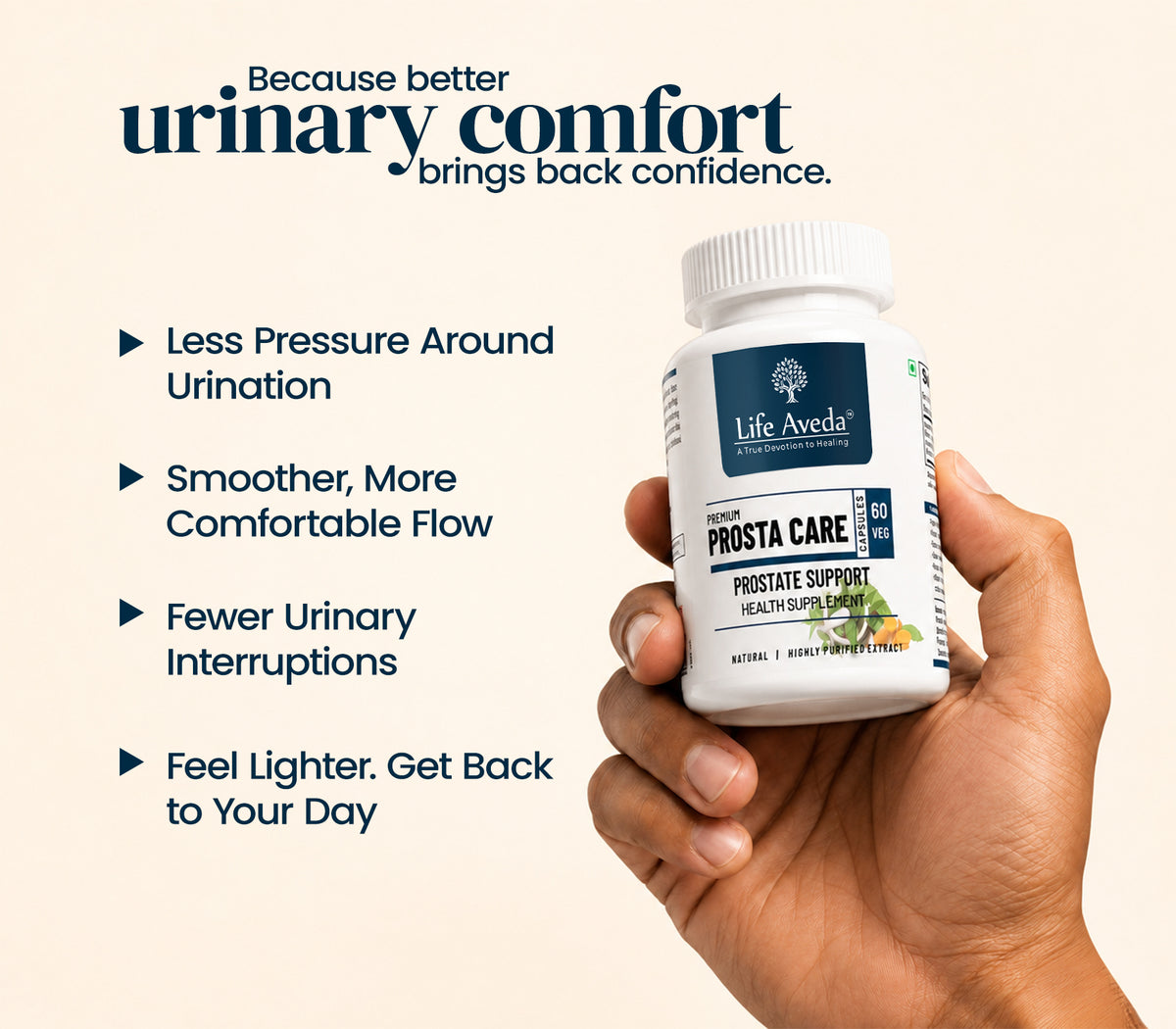 Daily Support for Prostate & Urinary Comfort.
