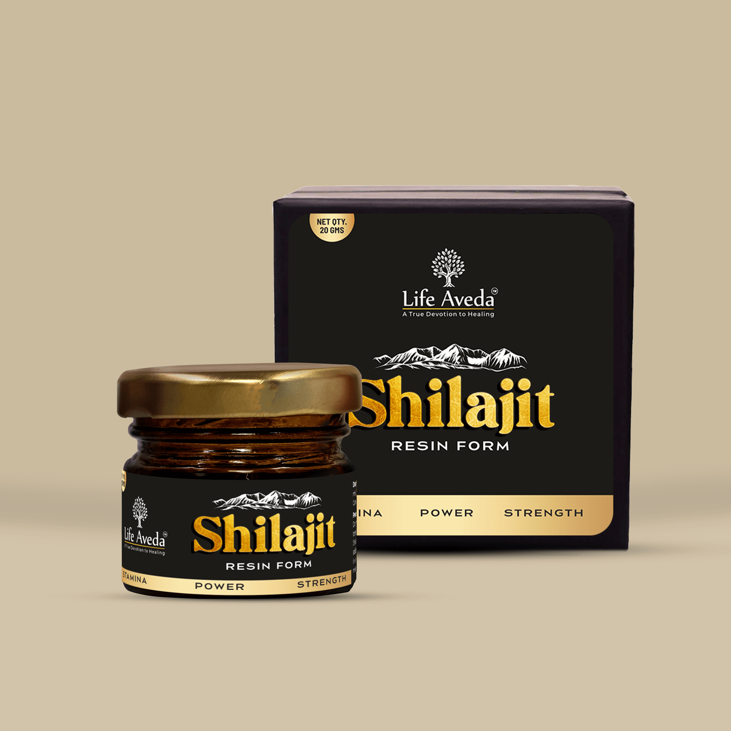 Shilajit Resin for  Strength, Stamina and Energy