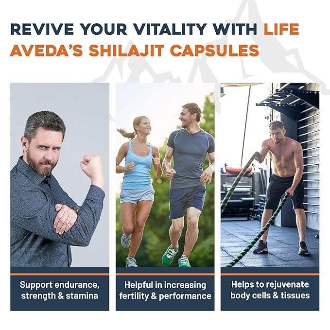 Pure Himalayan Premium Shilajit/Shilajeet Capsule