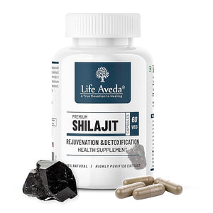 Pure Himalayan Premium Shilajit/Shilajeet Capsule