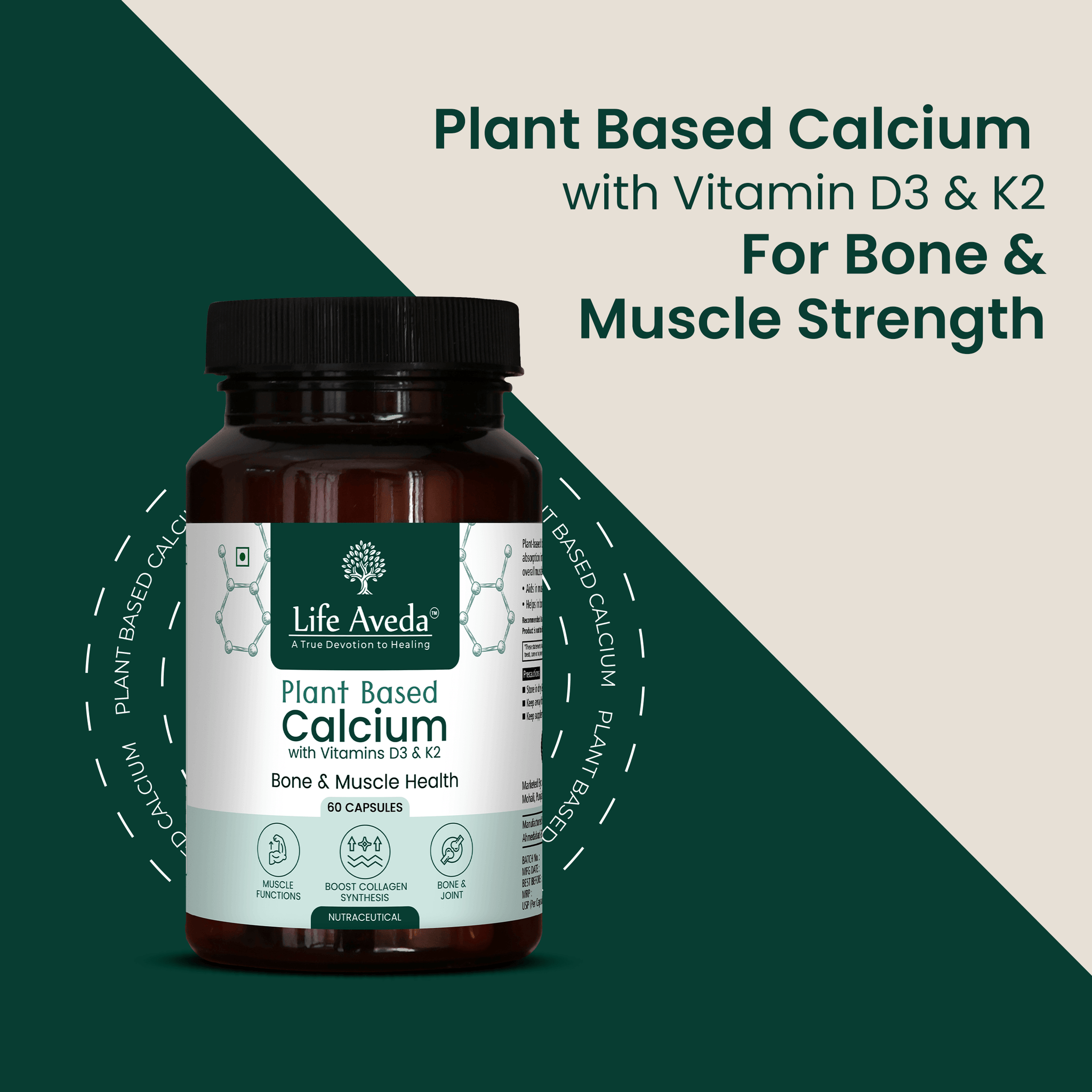 Plant Based Calcium Capsule