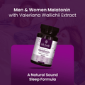 Lifeaveda Melatonin Tablets | Sleep Supplement for Men & Women | Melatonin Tablets for Restful Deep Sleeps - 60 Veg Tablets