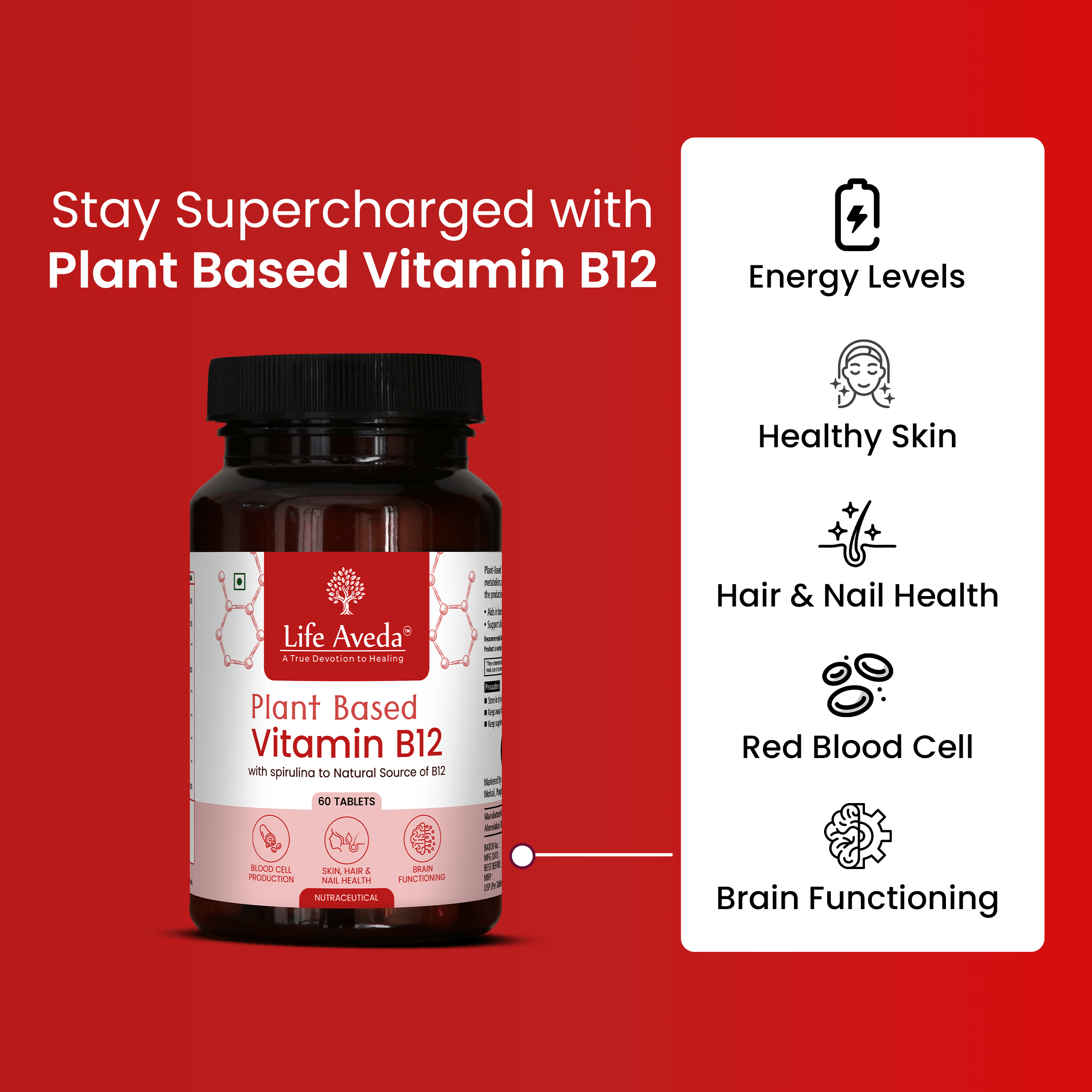 Plant Based Vitamin B12 Tablets