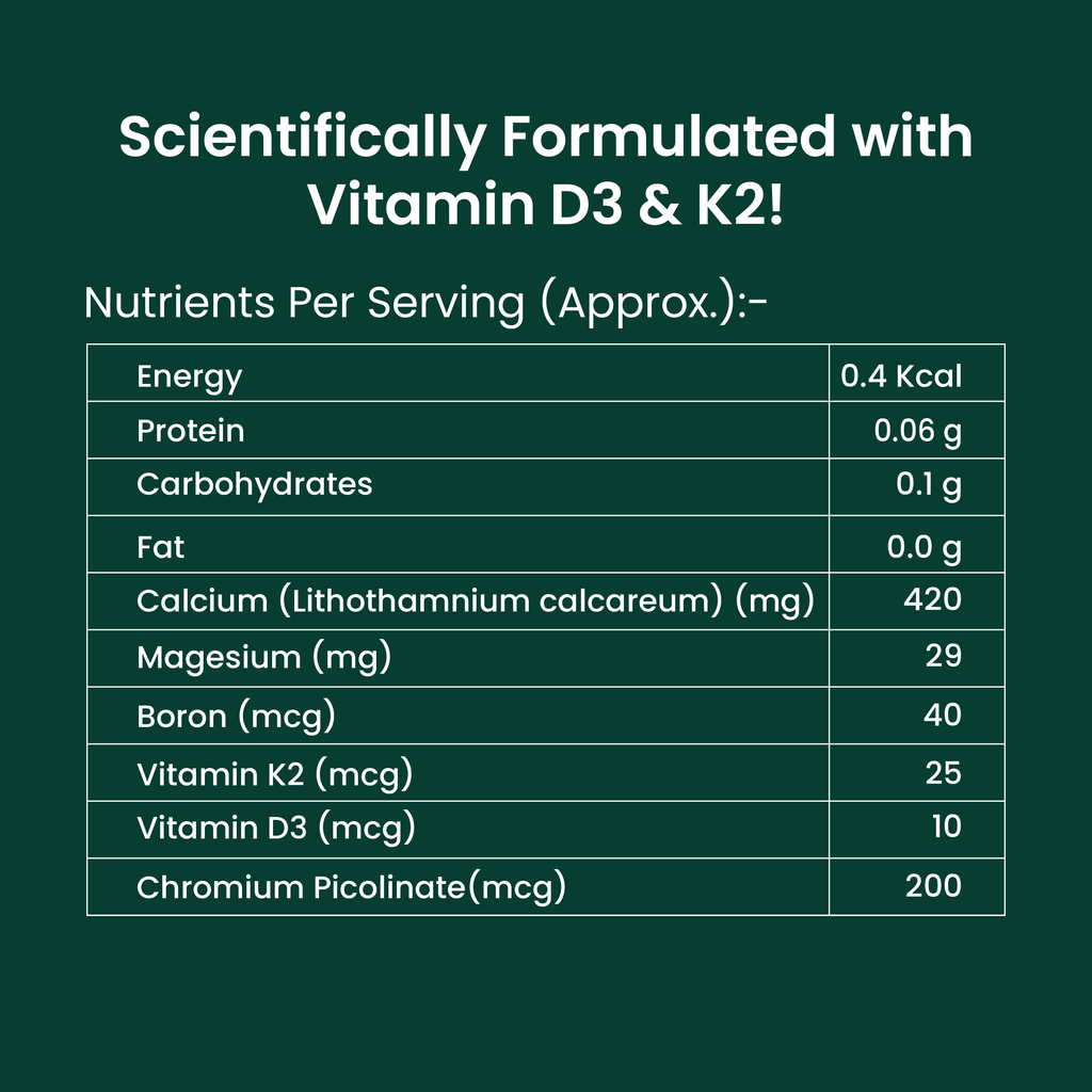 Plant Based Calcium Capsule
