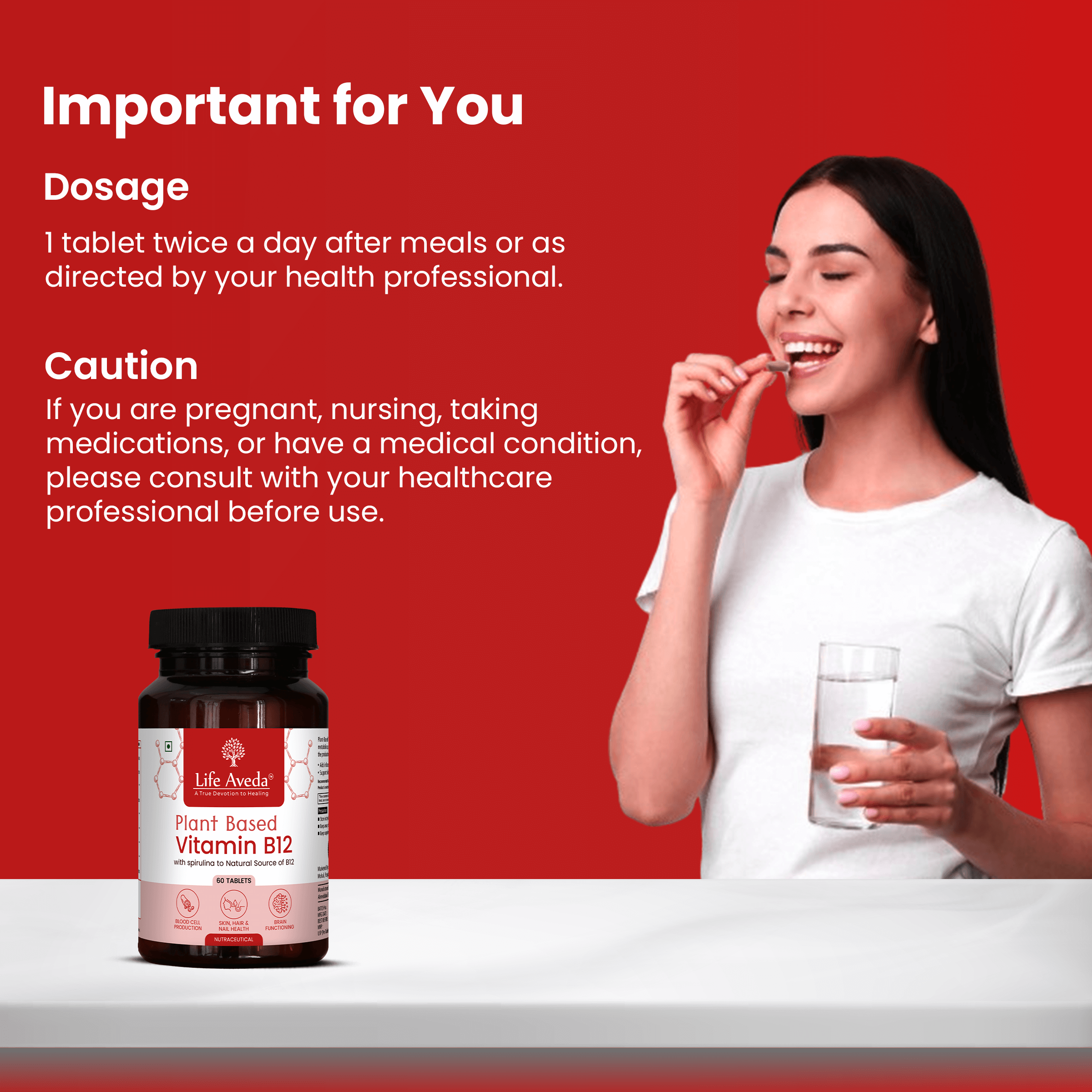 Plant Based Vitamin B12 Tablets