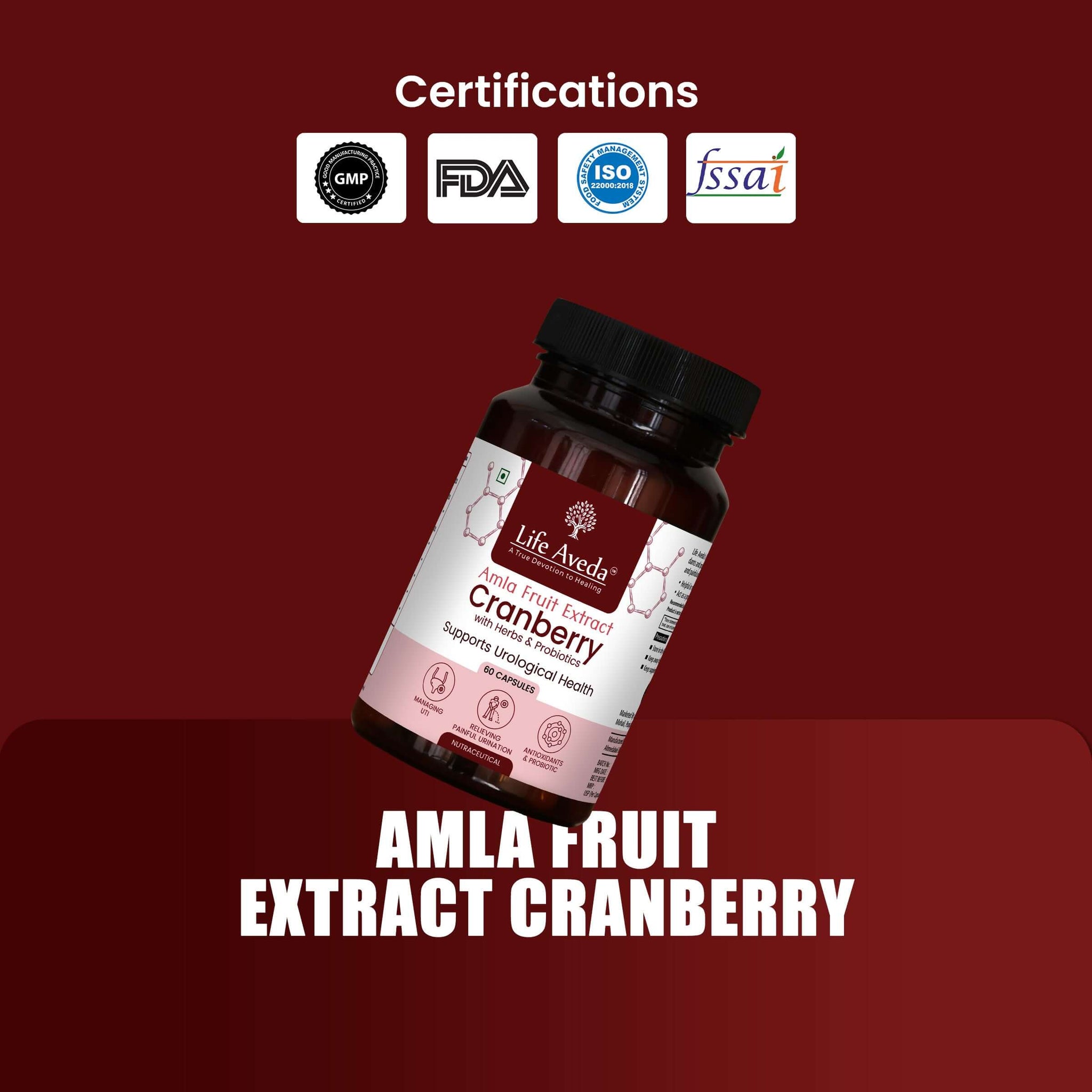 Cranberry & Amla Fruit Extracts Capsule