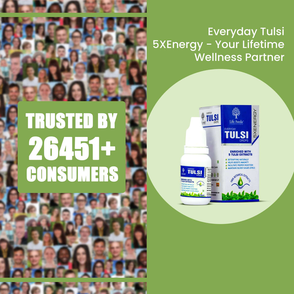 Trusted By Consumers Life Aveda Everyday Tulsi 5XEnergy