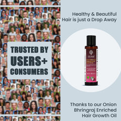 Trusted By consumers Life Aveda Onion Bhringraj Enriched Hair Growth Oil