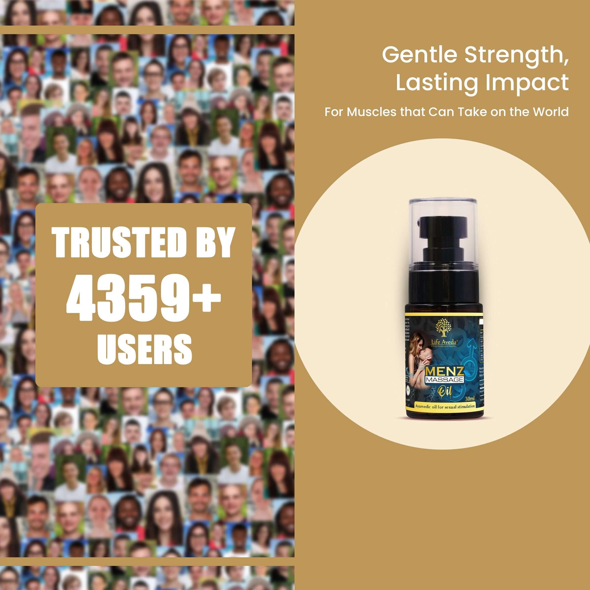 Trusted By Users Life Aveda Menz Massage Oil