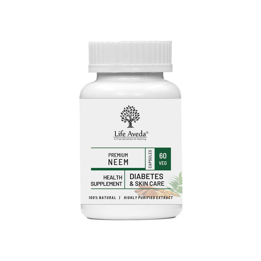 Ayurvedic Neem Capsules | Life Aveda
