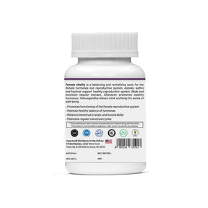 Premium Female Vitality Ayurvedic Medicine Used for female infertility treatment.